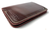 HAARLEM Men KUZE 24884 Leather Wallet Burgundy